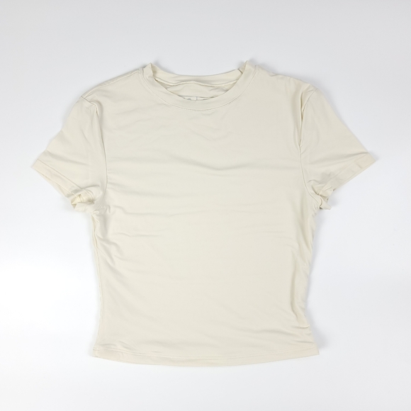 Pedigree SW | Evo-Dry BabyTee Crop Top - Cream - Picture 3 of 6